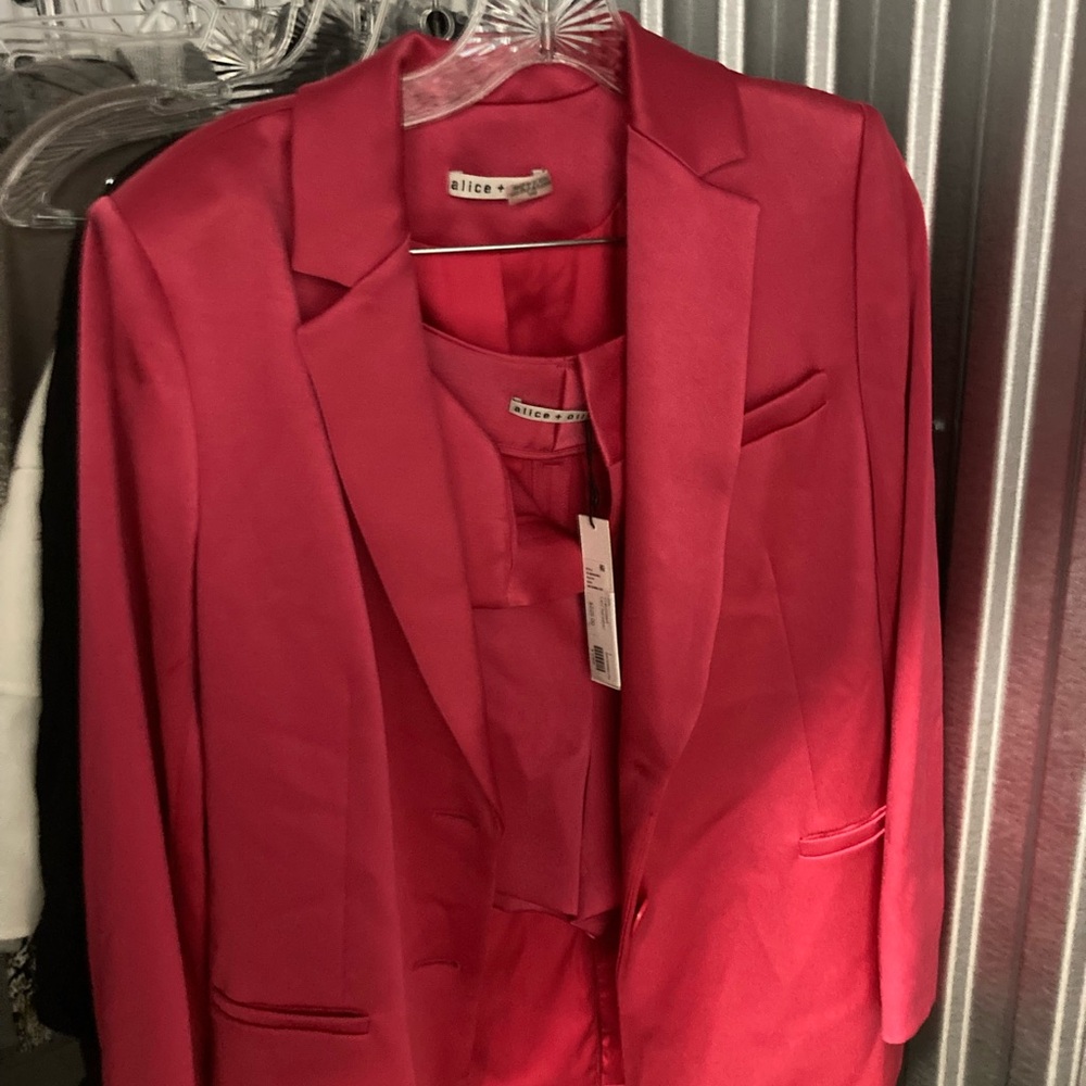 Alice + Olivia Vibrant Pink Jacket